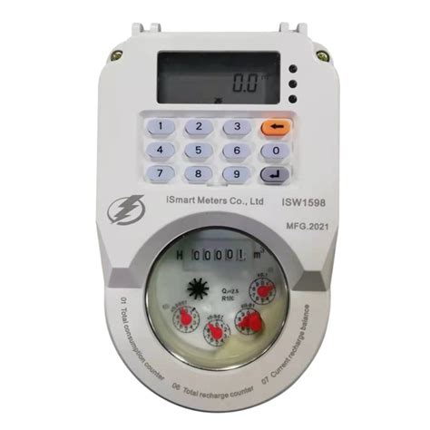 smart ic card prepaid water meter|ISW1598 Prepaid Water Meter Charged by Smart RFID or IC Card.